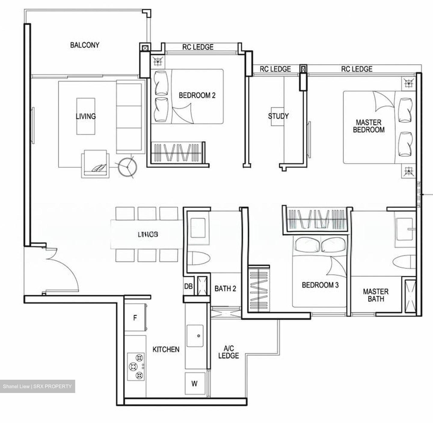 Bellewaters (D19), Condominium #598829621